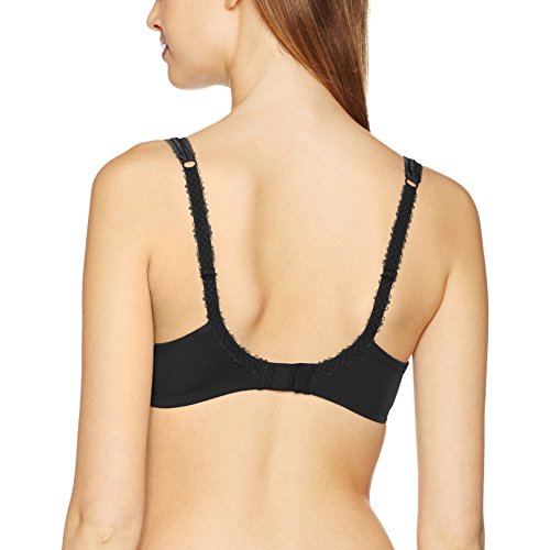 Playtex Flower Elegance Spacer Sujetador con aros, Negro (Negro/Preto), 90 B para Mujer Playtex Flower Elegance Spacer Sujetador con aros, Negro (Negro/Preto), 90 B para Mujer