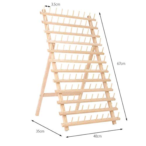 Plegables Madera Hilo Rack Soporte, 120 Bobina Piña Canillas Carretes Organizador, Soporte de Pared Máquina Coser Bordado Técnica Acolchado Almacenamiento Manualidades Costura Herramientas Plegables Madera Hilo Rack Soporte, 120 Bobina Piña Canillas Carretes Organizador, Soporte de Pared Máquina Coser Bordado Técnica Acolchado Almacenamiento Manualidades Costura Herramientas