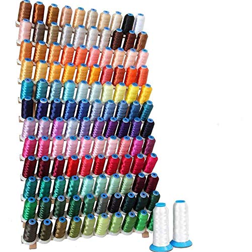 Plegables Madera Hilo Rack Soporte, 120 Bobina Piña Canillas Carretes Organizador, Soporte de Pared Máquina Coser Bordado Técnica Acolchado Almacenamiento Manualidades Costura Herramientas Plegables Madera Hilo Rack Soporte, 120 Bobina Piña Canillas Carretes Organizador, Soporte de Pared Máquina Coser Bordado Técnica Acolchado Almacenamiento Manualidades Costura Herramientas