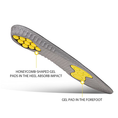 Plemo Plantillas IS-01 Zapatos de Gel Amortiguadoras, Cómodas, Antibacteriana y Flexibles, 1 Par, Talla Única, Tras Recortar Desde el Número 41 al 45 Plemo Plantillas IS-01 Zapatos de Gel Amortiguadoras, Cómodas, Antibacteriana y Flexibles, 1 Par, Talla Única, Tras Recortar Desde el Número 41 al 45