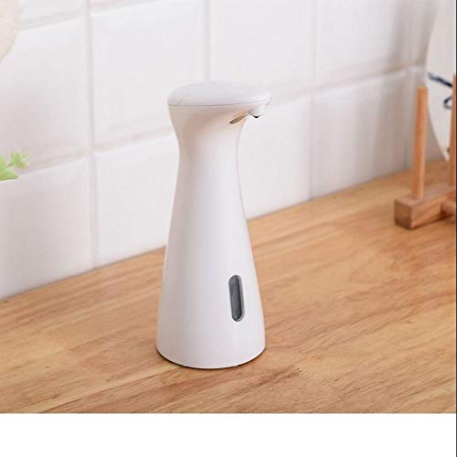 PLKDOO Dispensador de jabón automático Inteligente Sensor sin Contacto Dispensador de Dispositivo de Lavado de Manos Accesorios de baño 200 ml-Blanco PLKDOO Dispensador de jabón automático Inteligente Sensor sin Contacto Dispensador de Dispositivo de Lavado de Manos Accesorios de baño 200 ml-Blanco