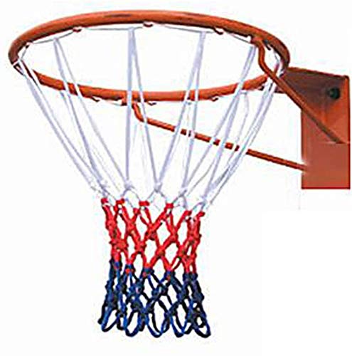 pnxq88 Canasta de Baloncesto, 50cm 13 Aros Polipropileno Canasta de Baloncesto, Interior/Exterior Profesional Canasta de Baloncesto Todo Clima Resistente Red - Blanco y Rojo, Free Size pnxq88 Canasta de Baloncesto, 50cm 13 Aros Polipropileno Canasta de Baloncesto, Interior/Exterior Profesional Canasta de Baloncesto Todo Clima Resistente Red - Blanco y Rojo, Free Size