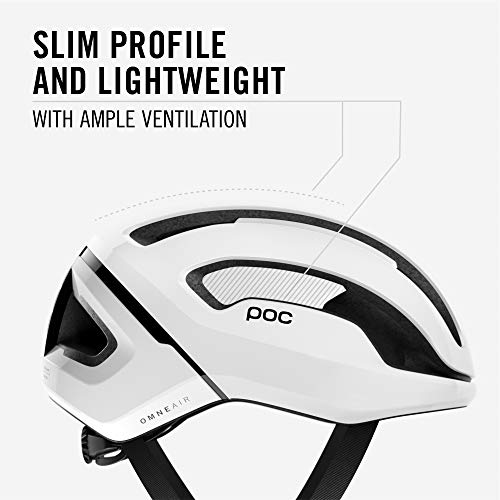 POC Omne Air SPIN - Casco, Unisex Adulto, Hydrogen White, Medium