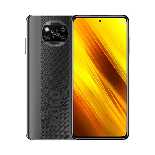 POCO X3 NFC - Smartphone 6+128GB, 6,67” FHD+ cámara frontal con Punch-hole, Snapdragon 732G, 64 MP con IA, Quad-cámara, 5160 mAh, color Gris Sombra (Versión Española + 2 años de garantía)