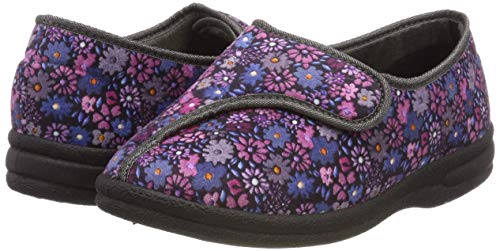 PodoWell BALAN Mujer Zapatillas de casa bajas, Violeta, 42 EU