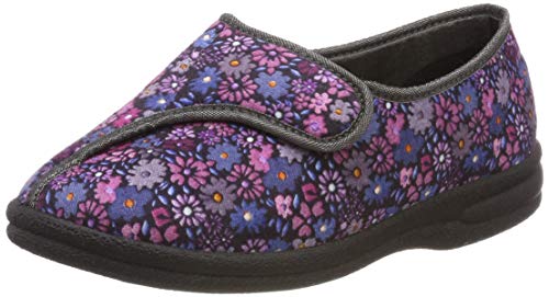 PodoWell BALAN Mujer Zapatillas de casa bajas, Violeta, 42 EU