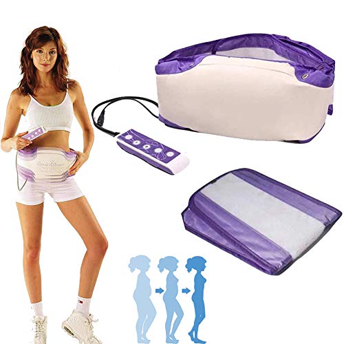 POEO Cinturón Vibratorio Adelgazante, Cinturón Abdominal de Masaje para Las Mujeres, Cinturón de Sauna con Sistema de Calor Mejorar La Circulación Sanguínea para Mujeres y Hombres POEO Cinturón Vibratorio Adelgazante, Cinturón Abdominal de Masaje para Las Mujeres, Cinturón de Sauna con Sistema de Calor Mejorar La Circulación Sanguínea para Mujeres y Hombres