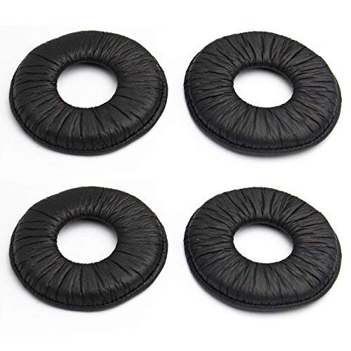 POFET 2 pares de almohadillas de repuesto para auriculares con cancelación de ruido, compatibles con MDR-V150 V250 V300 V200 ZX100 ZX110 ZX300 - negro POFET 2 pares de almohadillas de repuesto para auriculares con cancelación de ruido, compatibles con MDR-V150 V250 V300 V200 ZX100 ZX110 ZX300 - negro