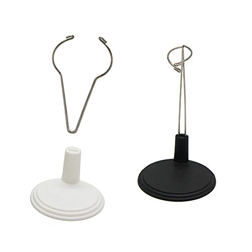 POFET Soporte de muñeca Ajustable Negro de 5 Piezas para muñecas Americanas de 6-8 Pulgadas y Soporte para exhibición de muñecas para bebés POFET Soporte de muñeca Ajustable Negro de 5 Piezas para muñecas Americanas de 6-8 Pulgadas y Soporte para exhibición de muñecas para bebés