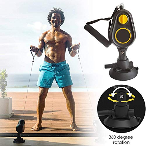 POIUYT Banda de Resistencia Mango Antideslizante con Ventosa EláStica la Resistencia Se Puede Ajustar En 3 Niveles Banda de Resistencia Larga para Pilates Y Estiramiento,Single POIUYT Banda de Resistencia Mango Antideslizante con Ventosa EláStica la Resistencia Se Puede Ajustar En 3 Niveles Banda de Resistencia Larga para Pilates Y Estiramiento,Single