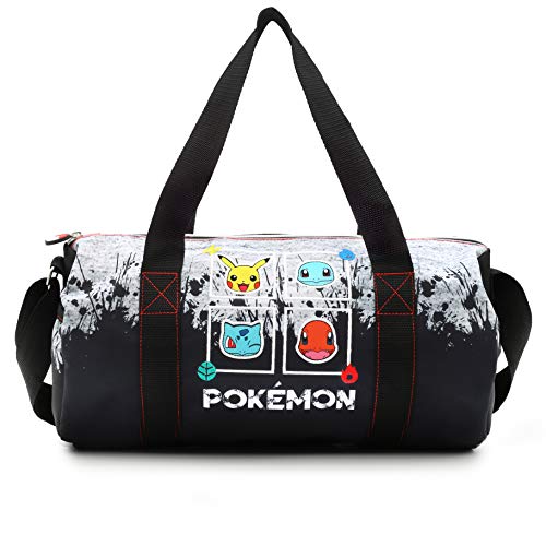 Pokémon Bolsa Gimnasio Bolso de Viaje Pikachu Bulbasaurio Quemandra Chortuga