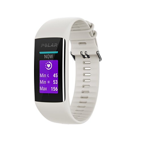 Polar A370 Reloj de fitness con GPS conectado y Frecuencia cardíaca en la muñeca. Actividad 24/7 - Blanco, S