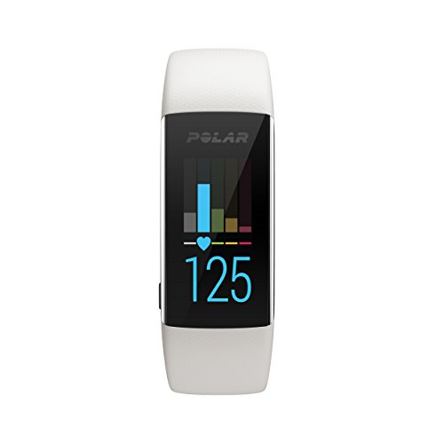 Polar A370 Reloj de fitness con GPS conectado y Frecuencia cardíaca en la muñeca. Actividad 24/7 - Blanco, S