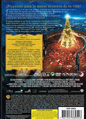 POLAR EXPRESS EDICION 2 DISCOS COPIA DE ALQUILER POLAR EXPRESS EDICION 2 DISCOS COPIA DE ALQUILER