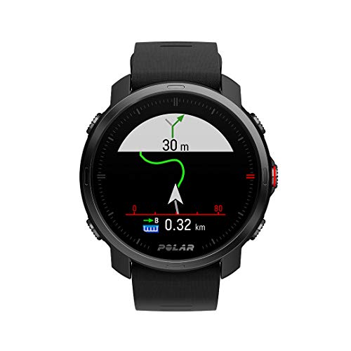 Polar GRIT X - Outdoor multisport watch con GPS con Brújula, Altímetro y Durabilidad de Nivel Militar para Practicar trail running, mountain bike, ciclismo - Batería de Larga Duración Polar GRIT X - Outdoor multisport watch con GPS con Brújula, Altímetro y Durabilidad de Nivel Militar para Practicar trail running, mountain bike, ciclismo - Batería de Larga Duración