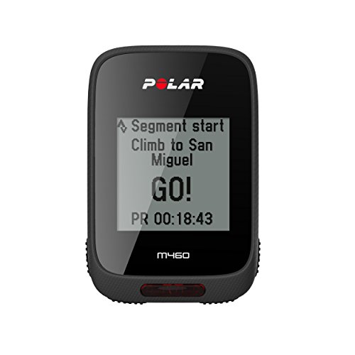 Polar M460HR - Ciclocomputador, sensor de frecuencia cardíaca H10 incluido, color negro, talla M Polar M460HR - Ciclocomputador, sensor de frecuencia cardíaca H10 incluido, color negro, talla M