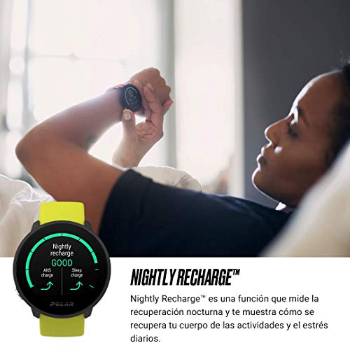 Polar Unite - Reloj inteligente - Multisport Fitness Smartwatch Resistente al Agua con GPS vía móvil - Registro del Sueño y la Recuperación, Guía de Entrenamiento Diario y Registro de FC en la muñeca