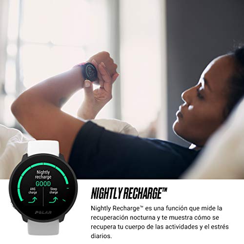 Polar Unite - Reloj inteligente - Multisport Fitness Smartwatch Resistente al Agua con GPS vía móvil - Registro del Sueño y la Recuperación, Guía de Entrenamiento Diario y Registro de FC en la muñeca