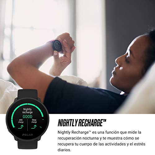 Polar Unite - Reloj inteligente, Multisport Fitness Smartwatch Resistente al Agua con GPS vía móvil, Registro del Sueño y la Recuperación, Guía de Entrenamiento Diario y Registro de FC en la muñeca