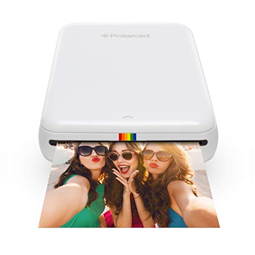 Polaroid Zip - Impresora móvil, Bluetooth, Nfc, micro USB, tecnología Zink Zero Ink, 5 x 7.6 cm, compatible con iOS y Android, blanco, 2.2 x 7.4 x 12 cm Polaroid Zip - Impresora móvil, Bluetooth, Nfc, micro USB, tecnología Zink Zero Ink, 5 x 7.6 cm, compatible con iOS y Android, blanco, 2.2 x 7.4 x 12 cm