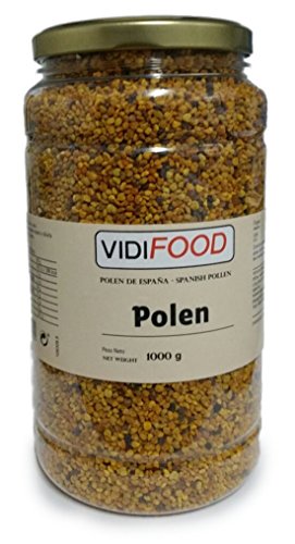 Polen de Abeja Natural en Grano - 1kg - Producto de España - Ayuda para cuidar su salud y perder peso - Altamente Nutritivo