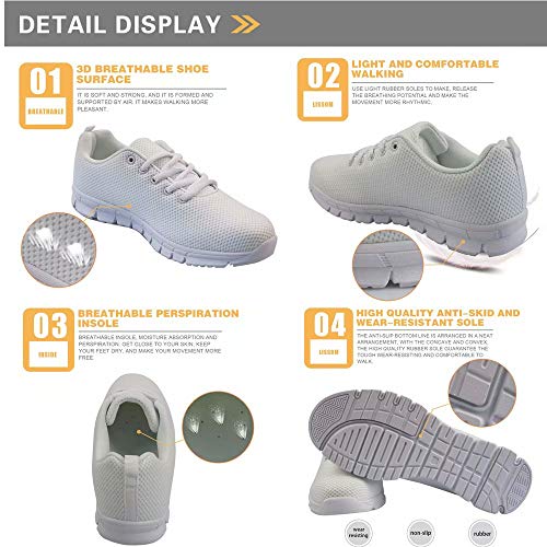 Polero - Zapatillas de enfermera con diseño de historieta y osos, zapatillas deportivas para mujer, para correr, caminar, con cordones talla EU 36-41, color, talla 39 EU