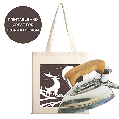 POLHIM-Bolsa Tela 100% Algodón Biodegradable,Lavable,Reutilizable-Asas Largas de 70cm.Para Ropa,Manualidades,Alimentos,Verduras,ir de Paseo y Uso Diario.Medidas 38x42cm,Densidad 145gr/m2,Color Natural POLHIM-Bolsa Tela 100% Algodón Biodegradable,Lavable,Reutilizable-Asas Largas de 70cm.Para Ropa,Manualidades,Alimentos,Verduras,ir de Paseo y Uso Diario.Medidas 38x42cm,Densidad 145gr/m2,Color Natural