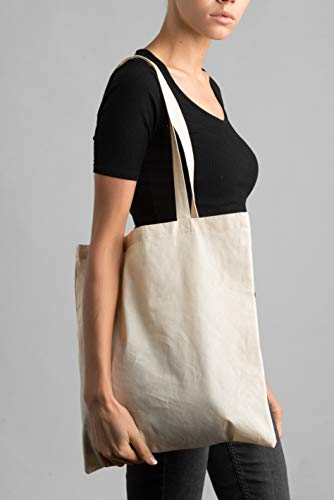 POLHIM-Bolsa Tela 100% Algodón Biodegradable,Lavable,Reutilizable-Asas Largas de 70cm.Para Ropa,Manualidades,Alimentos,Verduras,ir de Paseo y Uso Diario.Medidas 38x42cm,Densidad 145gr/m2,Color Natural POLHIM-Bolsa Tela 100% Algodón Biodegradable,Lavable,Reutilizable-Asas Largas de 70cm.Para Ropa,Manualidades,Alimentos,Verduras,ir de Paseo y Uso Diario.Medidas 38x42cm,Densidad 145gr/m2,Color Natural