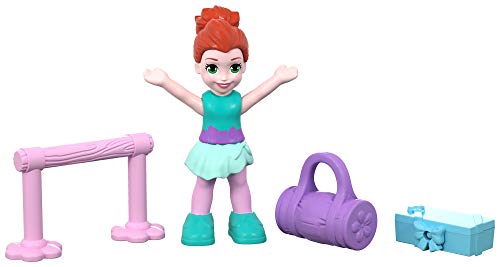 Polly Pocket Mini cofre espectáculo de ballet, muñeca con accesorios (Mattel FWN41) Polly Pocket Mini cofre espectáculo de ballet, muñeca con accesorios (Mattel FWN41)