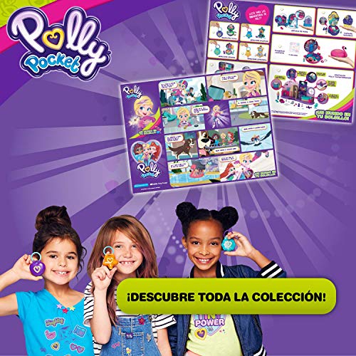 Polly Pocket Mini cofre espectáculo de ballet, muñeca con accesorios (Mattel FWN41) Polly Pocket Mini cofre espectáculo de ballet, muñeca con accesorios (Mattel FWN41)