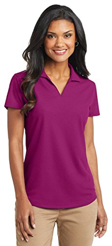 Port Authority® Ladies Dry Zone® Grid Polo. L572 Black S