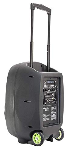 PORT12VHF-MKII - Ibiza Sound - Sistema de sonorización portátil autónomo 12” / 700W con USB-MP3, Bluetooth, Vox, 2 micros VHF, Negro PORT12VHF-MKII - Ibiza Sound - Sistema de sonorización portátil autónomo 12” / 700W con USB-MP3, Bluetooth, Vox, 2 micros VHF, Negro