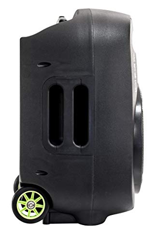 PORT12VHF-MKII - Ibiza Sound - Sistema de sonorización portátil autónomo 12” / 700W con USB-MP3, Bluetooth, Vox, 2 micros VHF, Negro PORT12VHF-MKII - Ibiza Sound - Sistema de sonorización portátil autónomo 12” / 700W con USB-MP3, Bluetooth, Vox, 2 micros VHF, Negro