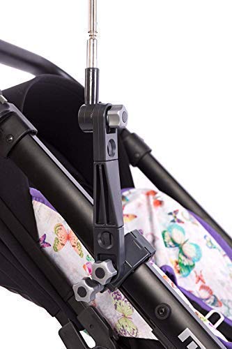 Porta sombrillas universal y desmontable de Jicaclick | Sujeta sombrillas | Soporte de sombrillas para carrito de bebé/JICACLICK (XXL)