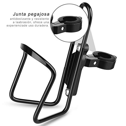 Portabidón para Bicicleta, [Material Premium]Diyife Portabidón de Ciclismo para Bicicletas de Montaña y Carretera, Soportes para Botella de Agua, Tecnología de Soldadura TIG Aluminio de Aviación 6061