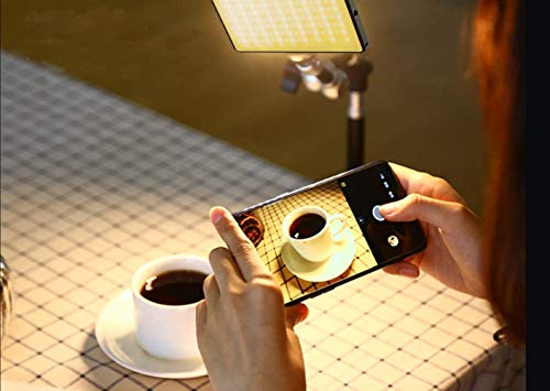 Portátil Led Luz de Vídeo USB Charge Cámaras Luz Fotografia Bombilla Led Regulable 3200K-5600K 120 Panel Led Focos Iluminacion Fotografia Compatible para Canon/Nikon/Sony DSLR,Youtube,Phones,Black Portátil Led Luz de Vídeo USB Charge Cámaras Luz Fotografia Bombilla Led Regulable 3200K-5600K 120 Panel Led Focos Iluminacion Fotografia Compatible para Canon/Nikon/Sony DSLR,Youtube,Phones,Black