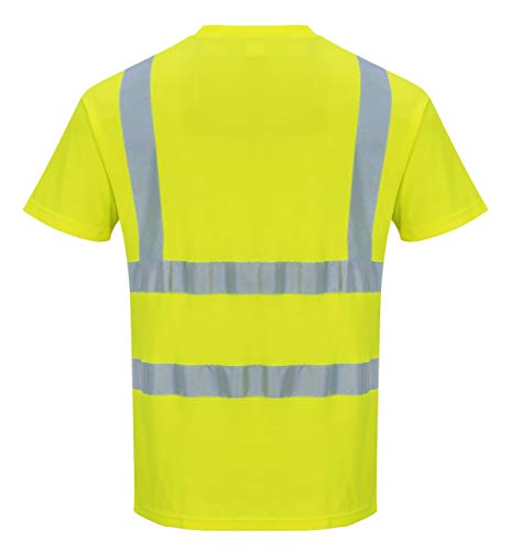 Portwest S478YERM Camiseta de Manga Corta, Hi-Vis , M, Amarillo (Yellow) Portwest S478YERM Camiseta de Manga Corta, Hi-Vis , M, Amarillo (Yellow)