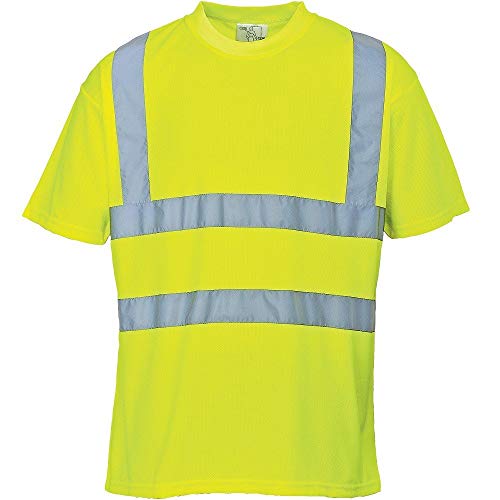 Portwest S478YERM Camiseta de Manga Corta, Hi-Vis , M, Amarillo (Yellow) Portwest S478YERM Camiseta de Manga Corta, Hi-Vis , M, Amarillo (Yellow)