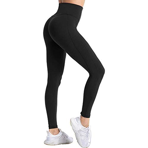 Posional Leggings Sin Costuras Mujer Pantalon Deportivo Alta Cintura Yoga Elásticos Fitness Seamless Danza Correr Trotar Ejercicio Aeróbico Pilates Fitness Jogging Pantalon Activewear