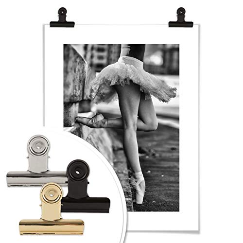 Póster 1 x Groenewald – bailarina de ballet en blanco y negro, fotografía de bailarina de ballet, tutú, sin accesorios, 60 x 80 cm