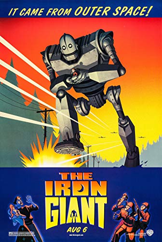 POSTER EL GIGANTE DE HIERRO - THE IRON GIANT 100X70 CM. M