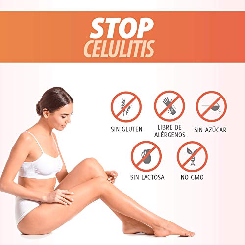 Potente Anticelulítico y Reductor Intensivo | Cápsulas Anticelulitis | Elimina la piel de naranja de forma eficaz | Fórmula completa de rápida actuación con CLA, l-carnitina y cafeina | 100 cápsulas Potente Anticelulítico y Reductor Intensivo | Cápsulas Anticelulitis | Elimina la piel de naranja de forma eficaz | Fórmula completa de rápida actuación con CLA, l-carnitina y cafeina | 100 cápsulas