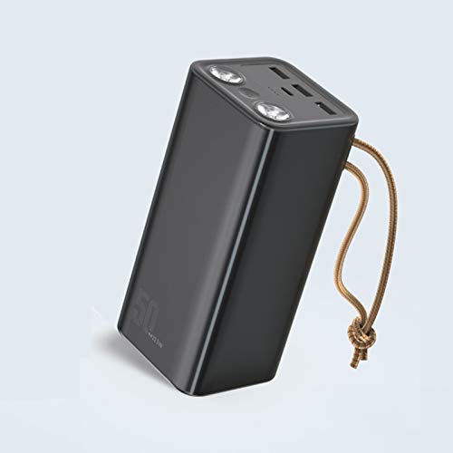 Power Bank 50000Mah De Carga Rápida PD/QC 3.0Ultra-High Capacity Fast Power Bank Paquete De Batería Externa De Carga De Alta Velocidad De 22.5W con Entrada/Salida USB-C para iPhone,Negro Power Bank 50000Mah De Carga Rápida PD/QC 3.0Ultra-High Capacity Fast Power Bank Paquete De Batería Externa De Carga De Alta Velocidad De 22.5W con Entrada/Salida USB-C para iPhone,Negro