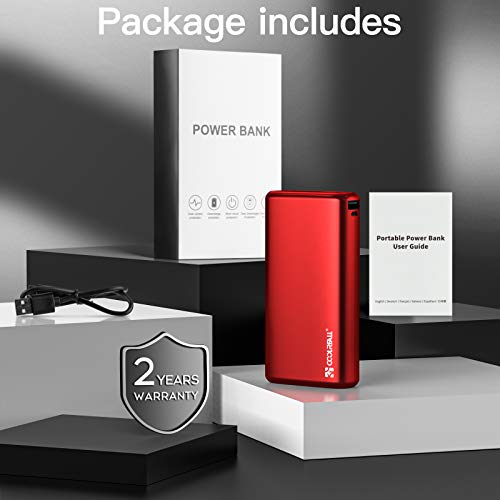 Power Bank de 20000 mAh Con dos Salidas(2.0A+2.0A) y Entradas de Alta Velocidad, Cargador Portátil Coolreall, Batería Externa Compatible Con Varios Teléfonos Móviles, iPads, Computadoras Portátiles Power Bank de 20000 mAh Con dos Salidas(2.0A+2.0A) y Entradas de Alta Velocidad, Cargador Portátil Coolreall, Batería Externa Compatible Con Varios Teléfonos Móviles, iPads, Computadoras Portátiles