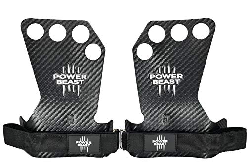 POWER BEAST Calleras para Crossfit | Grips Pro, Guantes Sin Dedos, 4 H, Cuatro Agujeros | Pesas, Gimnasio, Fitness, Calistenia, Musculación, Halterofilia, Dominadas | Protector de Manos. Unisex. (M) POWER BEAST Calleras para Crossfit | Grips Pro, Guantes Sin Dedos, 4 H, Cuatro Agujeros | Pesas, Gimnasio, Fitness, Calistenia, Musculación, Halterofilia, Dominadas | Protector de Manos. Unisex. (M)