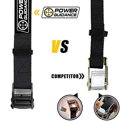 POWER GUIDANCE Anillos de Gimnasia Olímpico ABS Profesional con Hebillas Ajustables para Entrenamiento (28mm DIA) POWER GUIDANCE Anillos de Gimnasia Olímpico ABS Profesional con Hebillas Ajustables para Entrenamiento (28mm DIA)