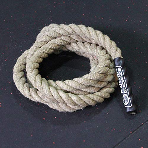 POWER GUIDANCE Cuerda de Escalada Profesional Climbing Rope Resistente, 38 mm de Diámetro(4m) POWER GUIDANCE Cuerda de Escalada Profesional Climbing Rope Resistente, 38 mm de Diámetro(4m)