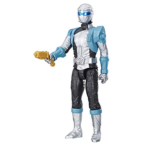 Power Rangers - Figura de 30cm Ranger Plata de Beast Morphers (Hasbro - E6203ES0)