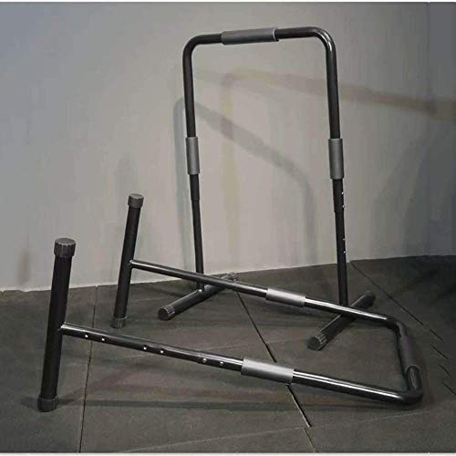 Power Tower Fit Dip Stand Station Heavy Duty Ultimate Body Press Bar con conector de seguridad para inmersiones de tríceps para un entrenamiento doméstico variado(Color:negro,tamaño:58 * 91 * 43.5cm) Power Tower Fit Dip Stand Station Heavy Duty Ultimate Body Press Bar con conector de seguridad para inmersiones de tríceps para un entrenamiento doméstico variado(Color:negro,tamaño:58 * 91 * 43.5cm)