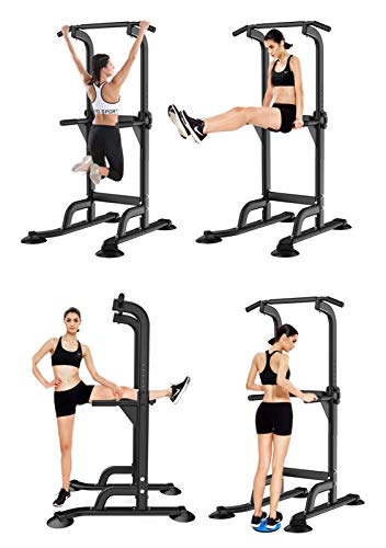 Power Tower,Estación De Musculación, Estación Multifuncional De Entrenamiento, Torre De Musculación Y Fitness, Dip Station, Barra De Dominadas, Asas para Flexiones, Tamaño Regulable Power Tower,Estación De Musculación, Estación Multifuncional De Entrenamiento, Torre De Musculación Y Fitness, Dip Station, Barra De Dominadas, Asas para Flexiones, Tamaño Regulable